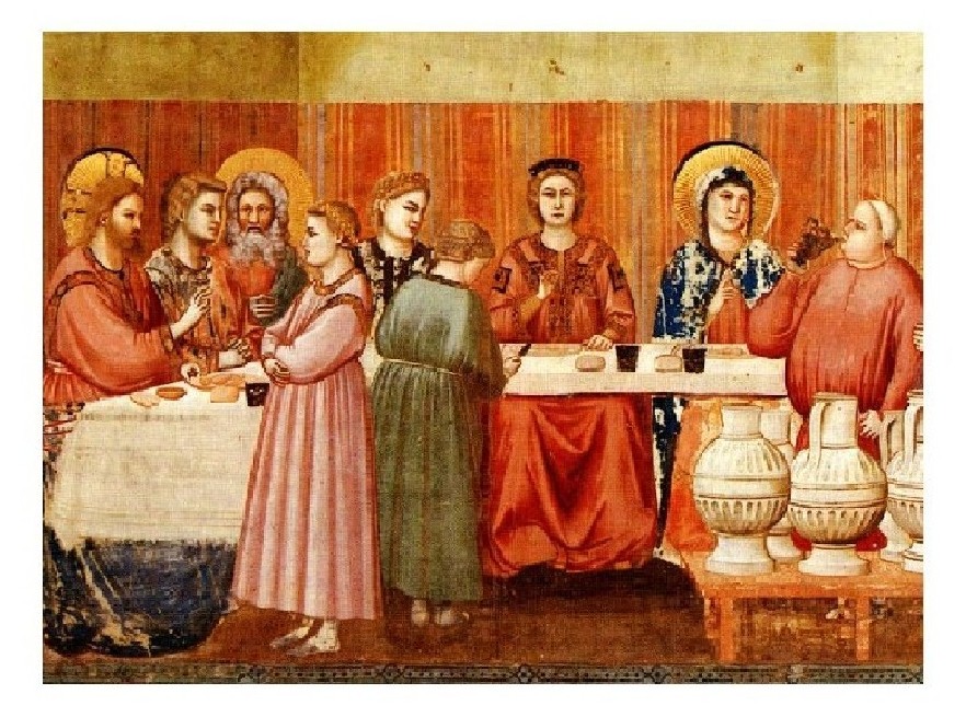 Giotto: Nozze di Cana